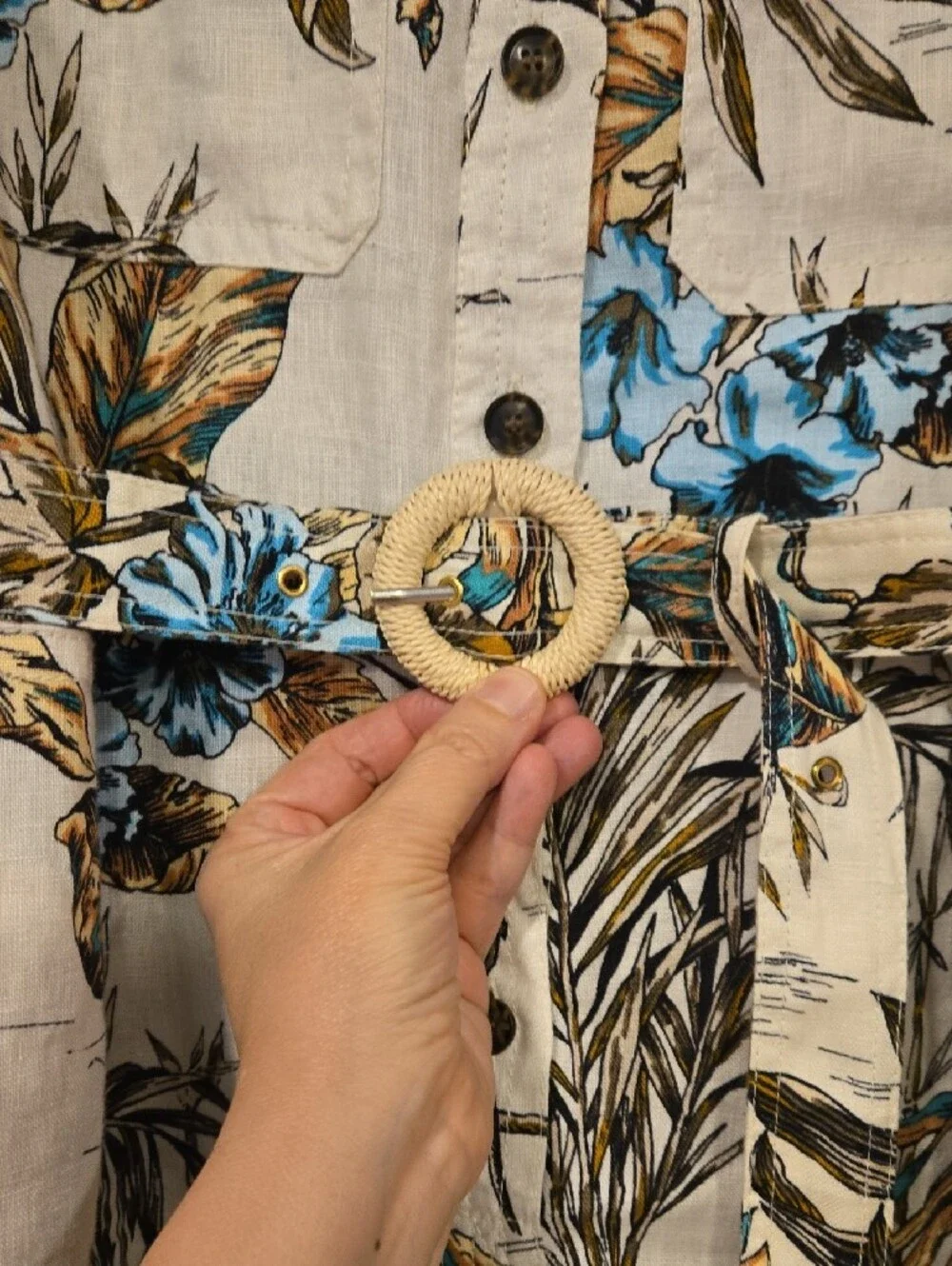 Banana Republic button front